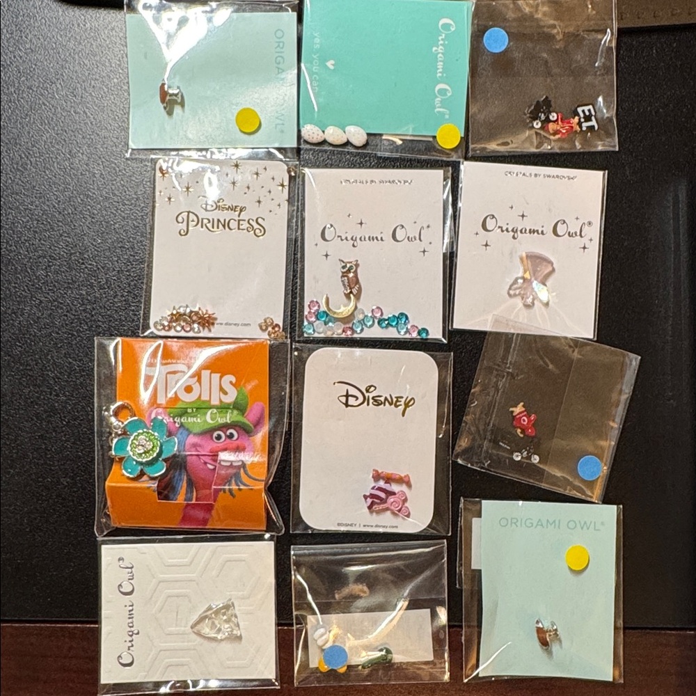 Origami Owl random charms and other items